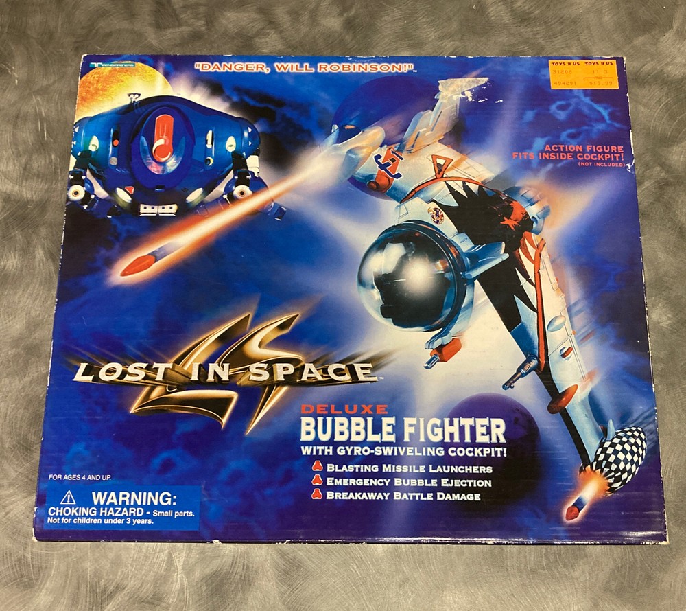 Trendmasters Lost In Space Deluxe Bubble Fighter with Swiveling Cockpit
