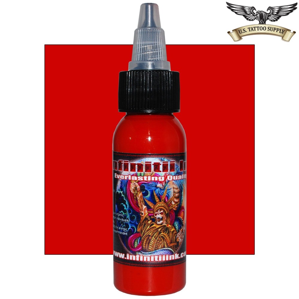 Infinitii Tattoo Ink 1 oz - Bright Red