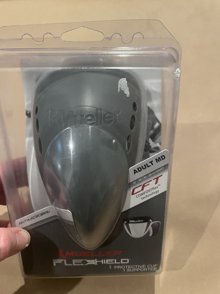MUELLER: Flex Shield PROTECTIVE / Supporter Cup Adult MediumAthletic NEW