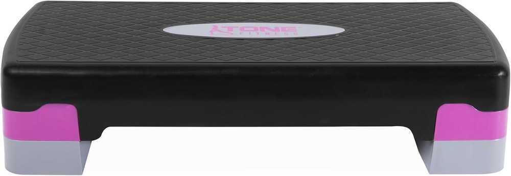 Compact Aerobic Step Platform - Adjustable 4" & 6" Height for Effective Workouts