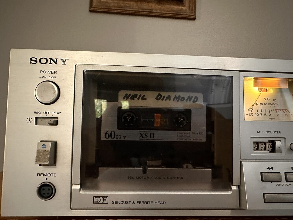 Sony TC-K55II Cassettendeck Tape Deck Powers On READ