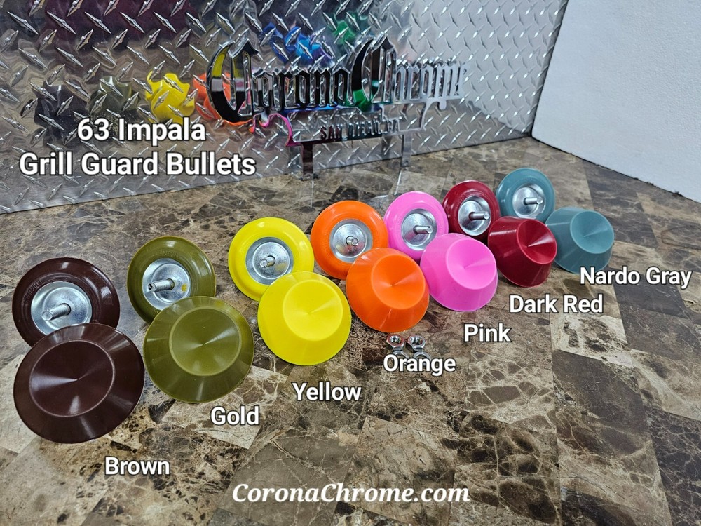 Grill Guard Bullets - Impala