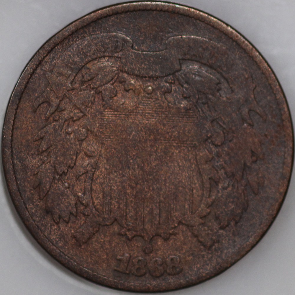 1868-P Two Cent Piece, over 150 years old [SN04]