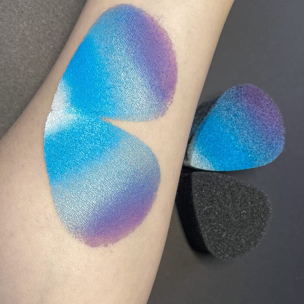 Bowitzki 6 Pack Face Paint Kit Bundle Kit Professional Face Paint Brushes Sponge