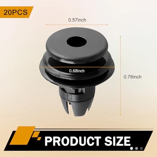 20 PCS Tail Light Retainers Clips, Rear Tail Lamp Retainers Replacement