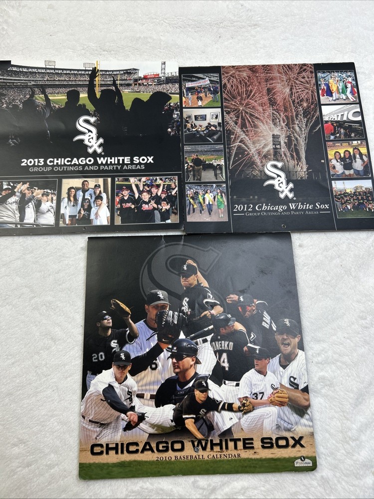 CHICAGO WHITE SOX  Early 2010s CALENDARS 2010/2012/2013
