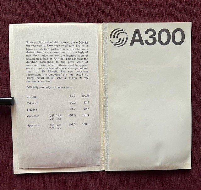 Airbus A300 Publication 1974