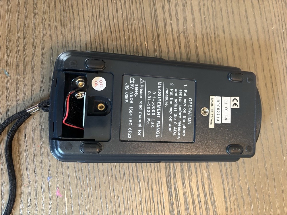 Greenlee Digital Light Meter 93-172, Great Condition, Case