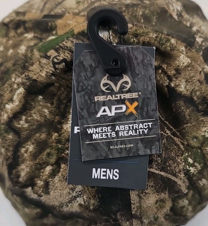Realtree APX Cap Strapback Hat Camo OSFM Adjustable Strap Hunting NWT