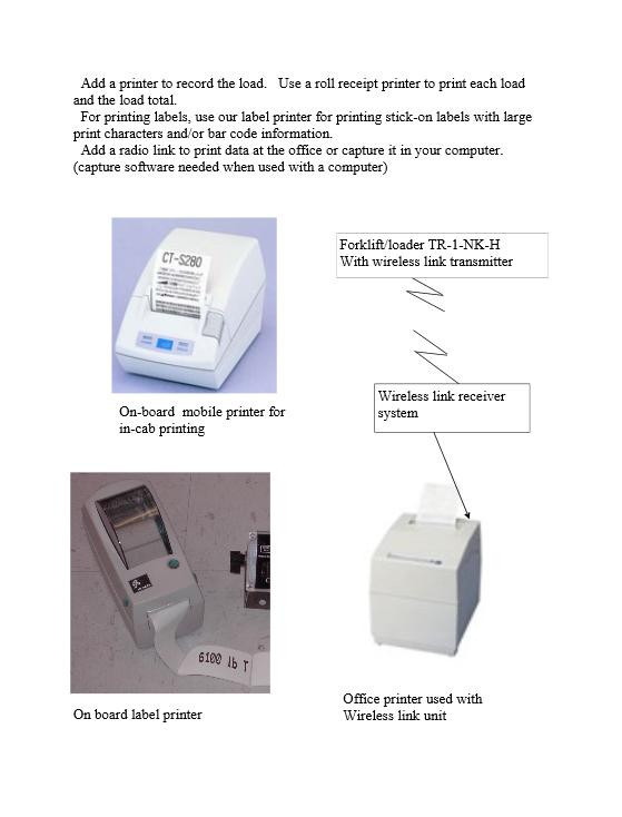 Tara System Forklift / Loader Hydraulic Scale System / Pressure Sensor, New