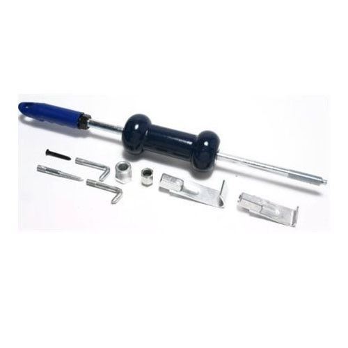 DENT PULLER SLIDE HAMMER + 7PC FIBRE GLASS PANEL BEATERS REMOVAL BEATING TOOLS