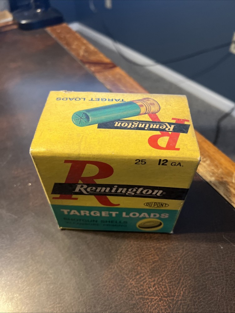 Vintage Empty Ammunition Box Remington Target Loads