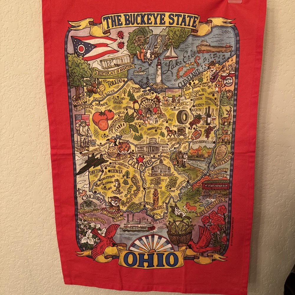 The Buckeye State Ohio Flag