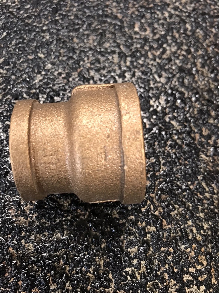 1”x3/4” Brass Reducer Coupling   Danco Co No 94254B.