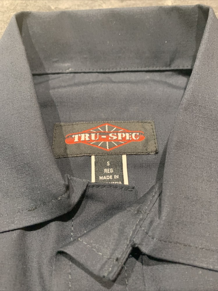 Tru Spec Small Regular Full Zip Tactical Uniform Shirt