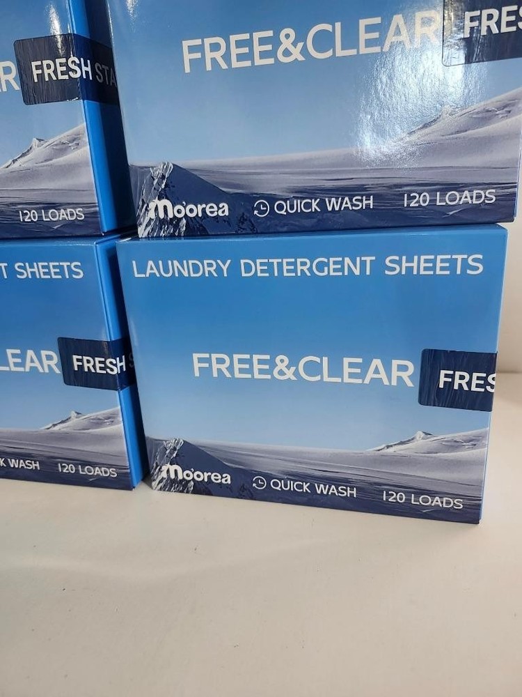 Laundry Detergent Eco Sheets Fragrance Free (480 SHEETS)