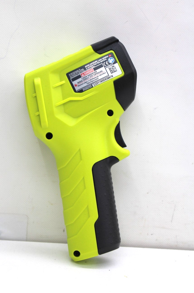 Ryobi IR002ID Digital Display Hot Cold Laser Infrared Thermometer.