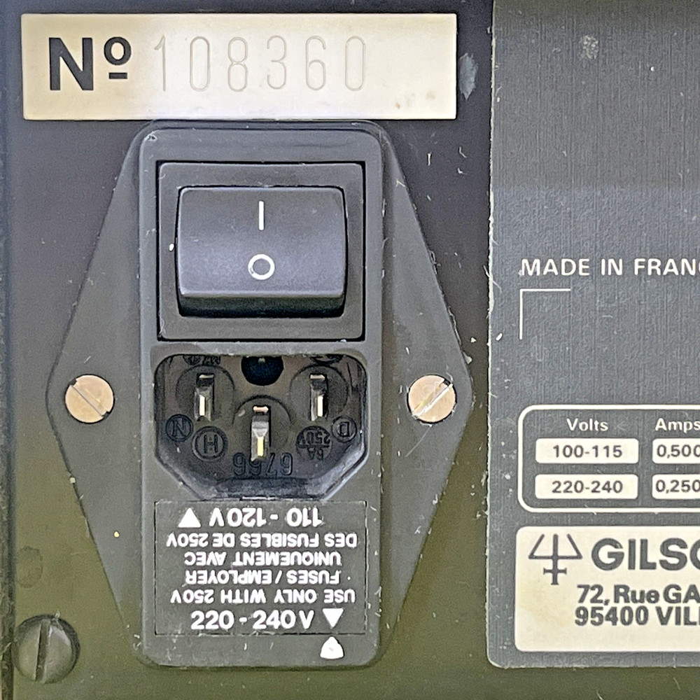 Gilson Minipuls 3 Abimed Peristaltic Pump