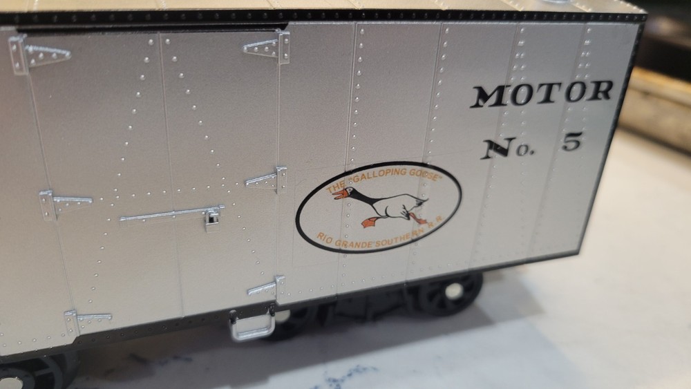 Galloping Goose O-gauge Decals