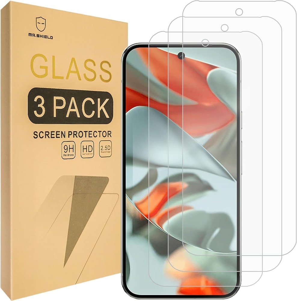 Mr.Shield Screen Protector compatible with Google Pixel 10 / 10 clear
