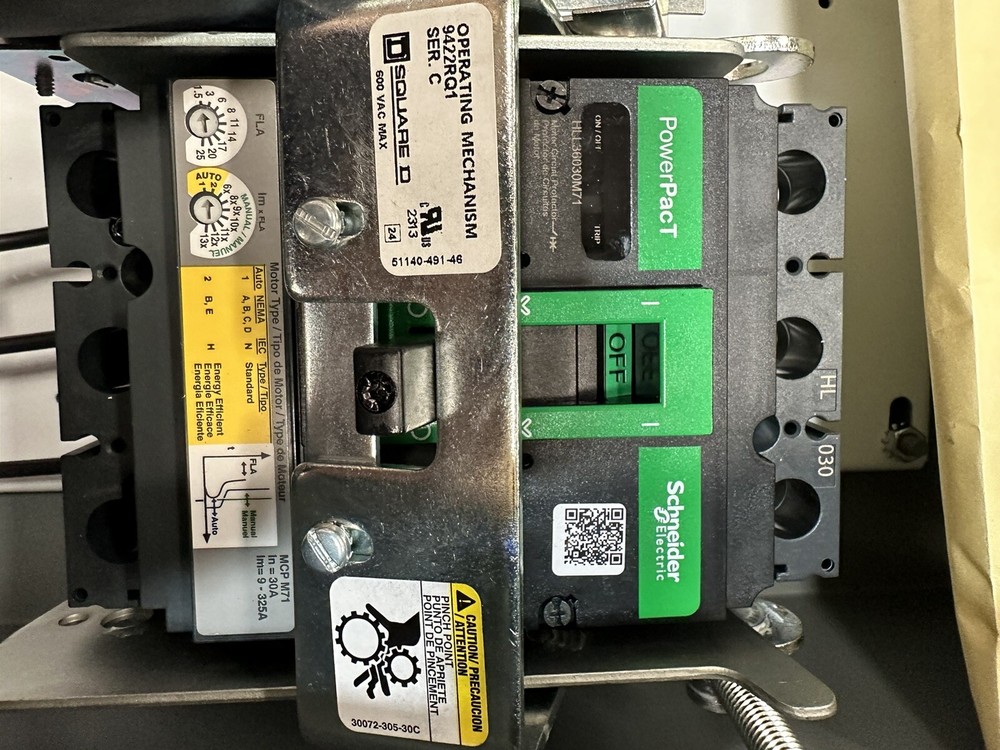 ⚡️8539SCA54V81 Square D AC Combination Motor Starter