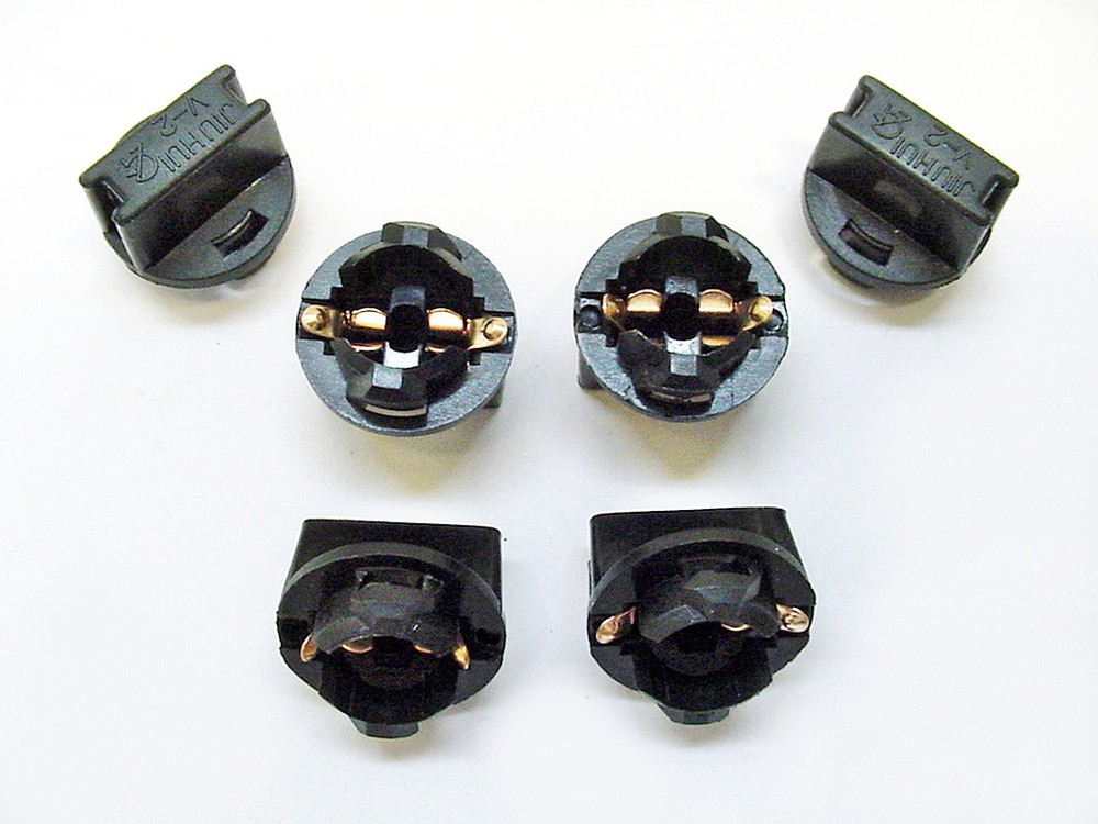 6 Dodge 194NA Instrument Panel Cluster Light Bulb Lamp Dashboard Socket Plug NOS
