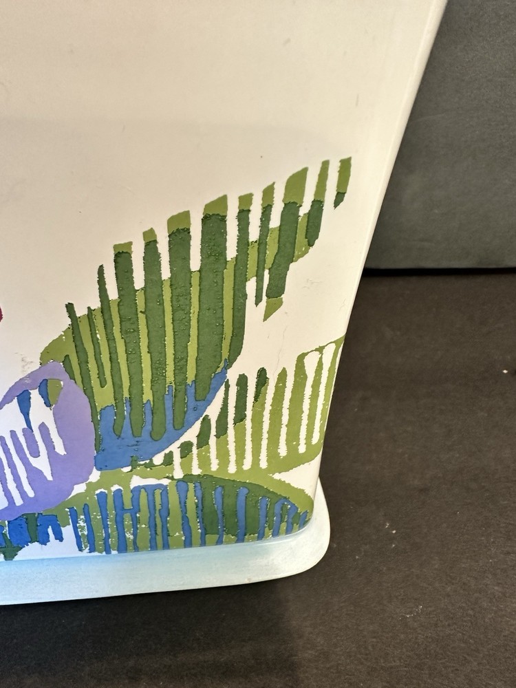 Lenox Tissue Box Cover Garden Graffiti HTF