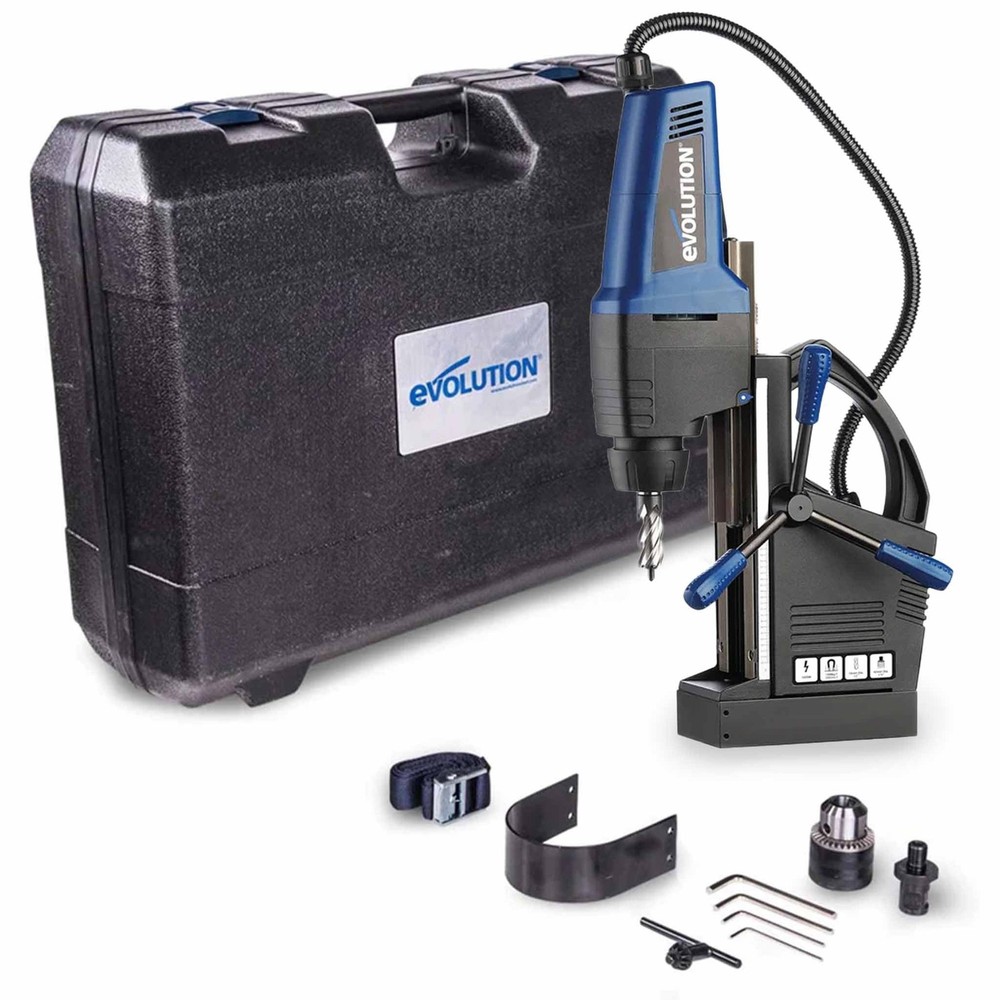 Evolution Power Tools EVOMAG42 1 5/8" Diameter x 2" Depth Magnetic Drilling S...