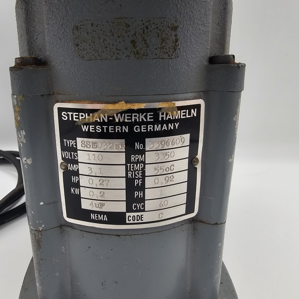 Stephan Werke Visual Grinding Machining Center Germany