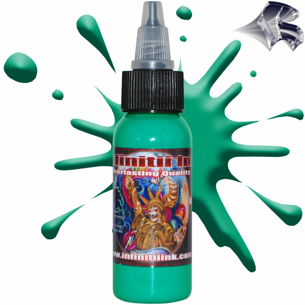 Infinitii Teal Tattoo Ink 1 oz