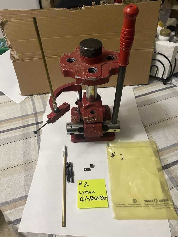 Lyman All-American Turret Reloading Press