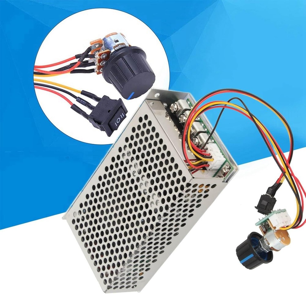 3W DC Motor Speed Controller with Adjustable PWM Duty Cycle for Accurate Control