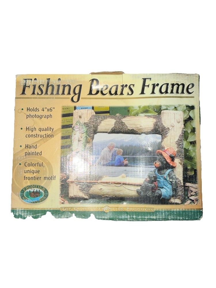 Fishing Bears Frame Frontier Adventures Brand