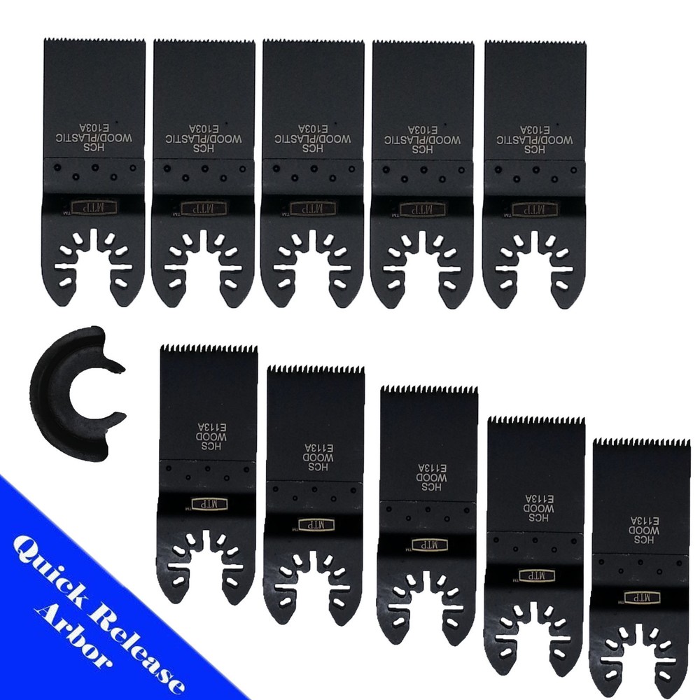 10+1 Blade Oscillating Multi Tool For  MM40 MM45 Quick-lock 4.0