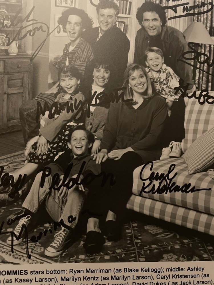 the cast of “Mommies” autographed!