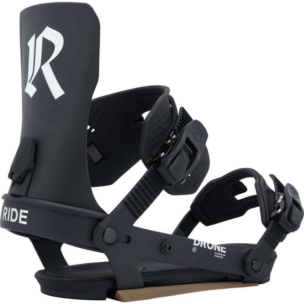 Ride Drone Women's Snowboard Bindings, Black, Medium MY26