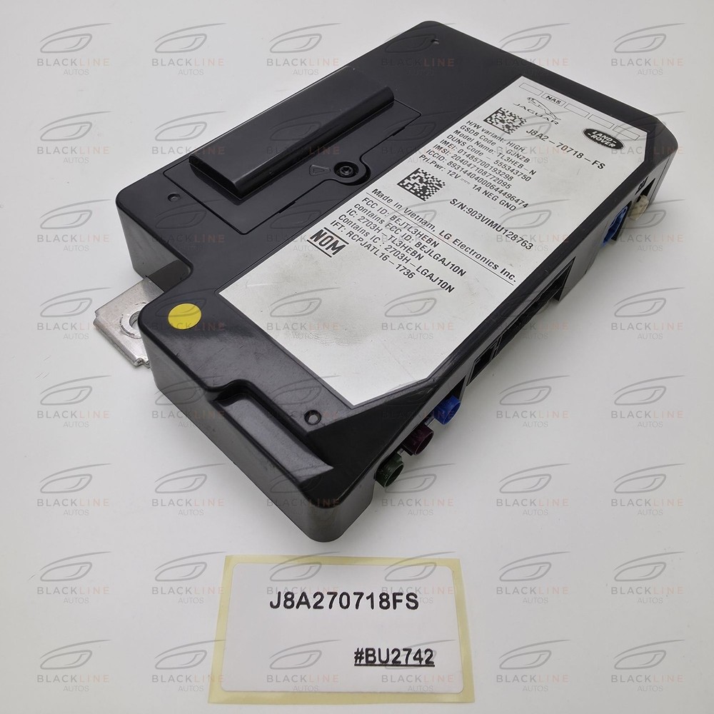 2017-2022 Land Rover Range Rover TELEMATICS CONTROL MODULE J8A270718FS