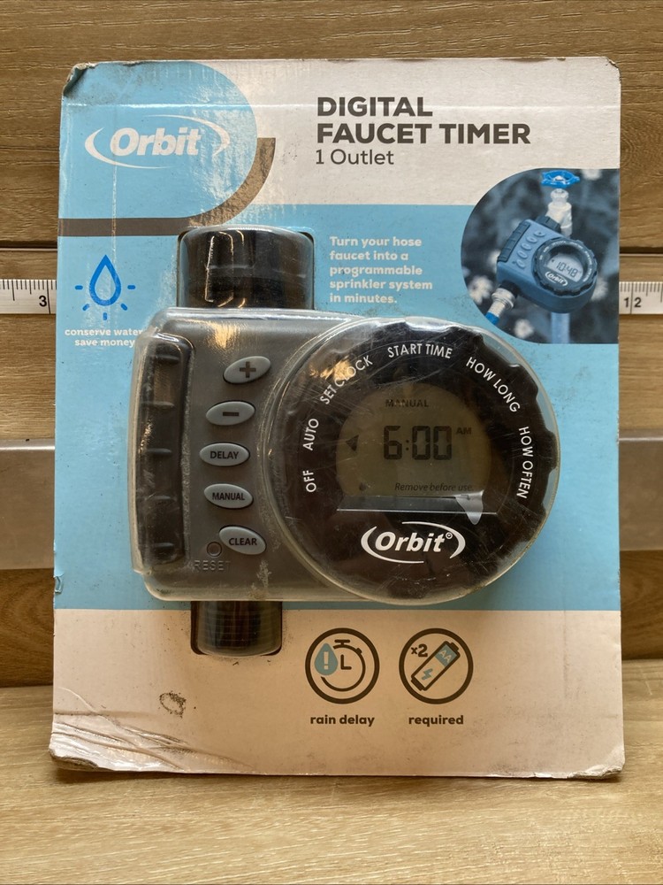 Orbit 1-Outlet Programmable Hose Faucet Timer | 24606