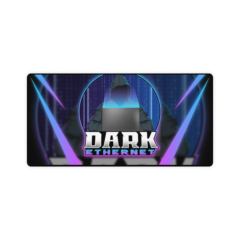 DARK ETHERNET Desk Mat