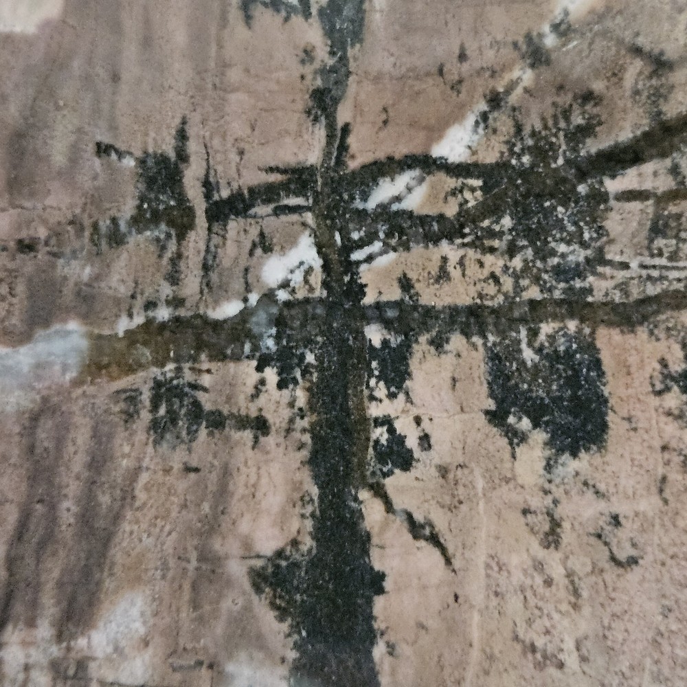 Rhodonite large lapidary slab 681 grams