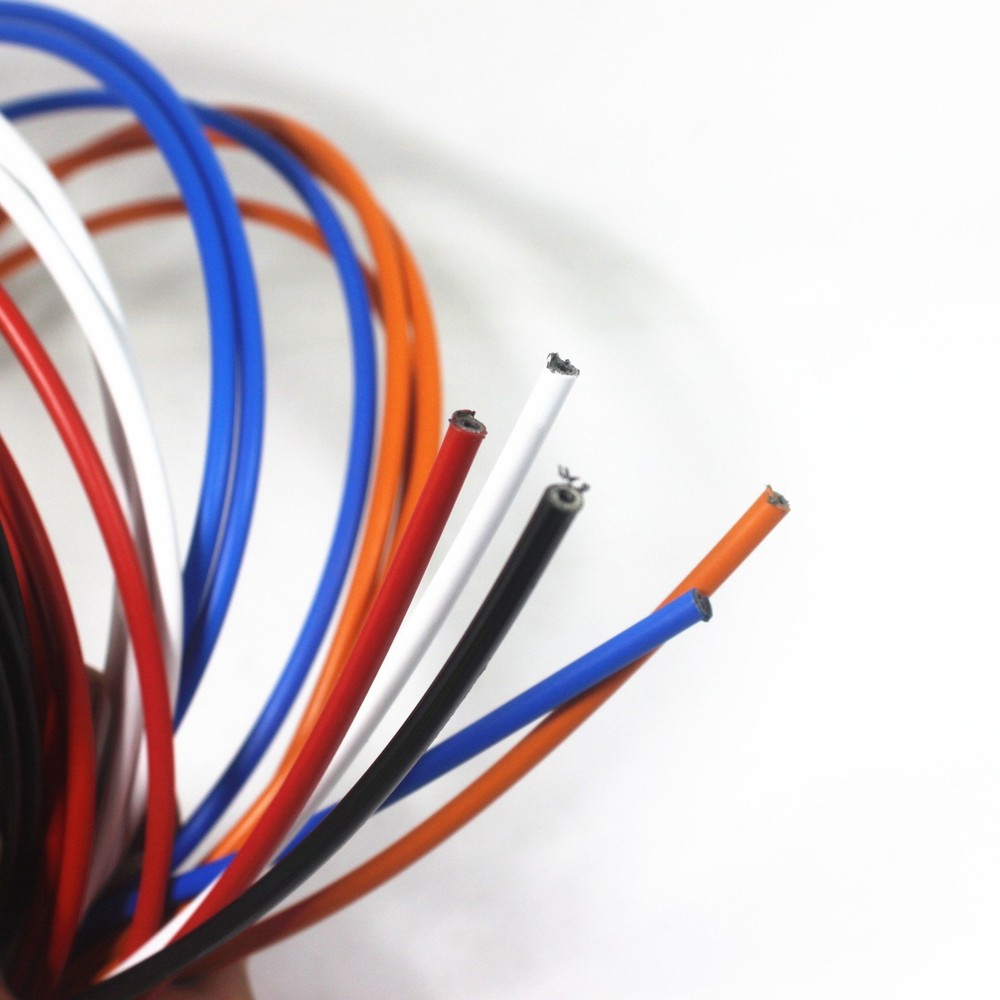 Shifter Cable and Housing Set Universal White
