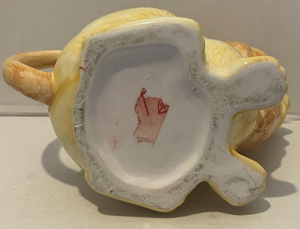 Vintage Ceramic Lion Pitcher 48oz