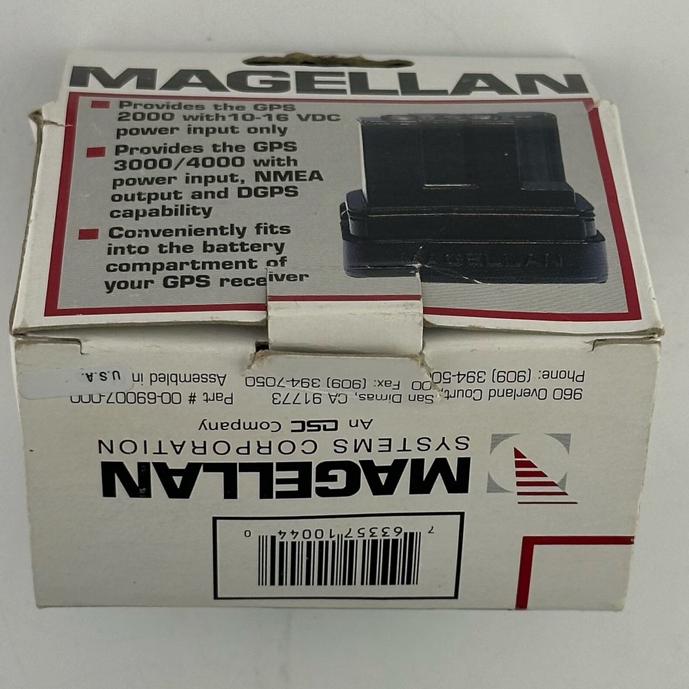 Magellan 69007 Power Data Module Handheld GPS Satellite Navigator 2000 3000 4000