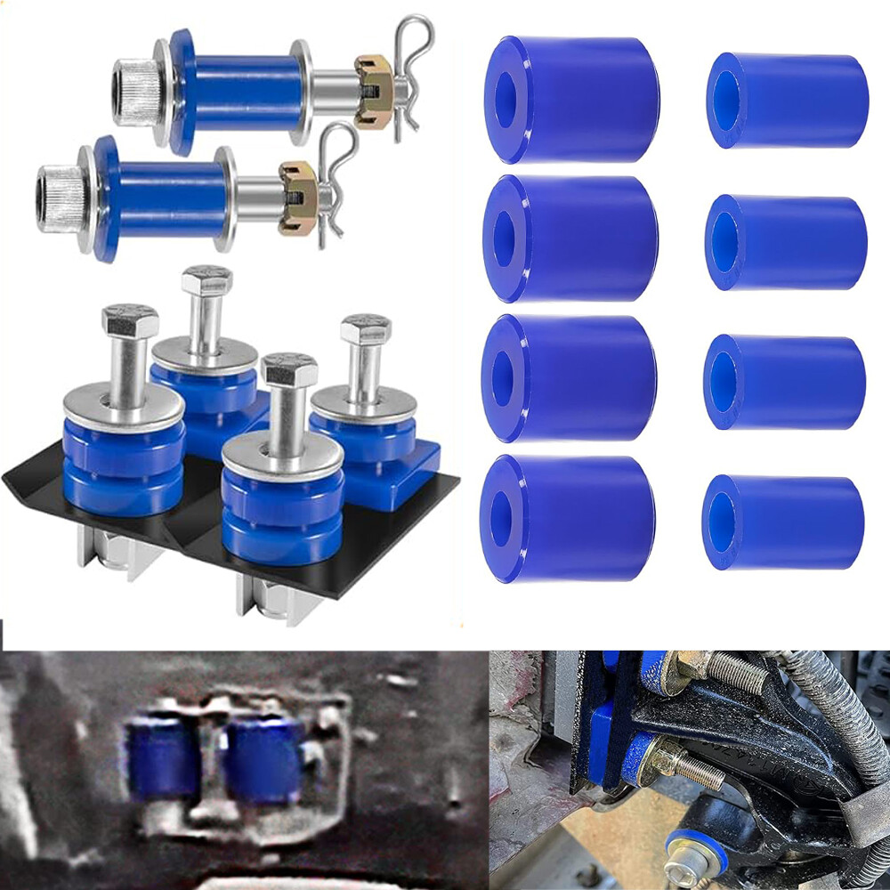 Hood Roller Bushing Kit + Engine Hood Hinge Pivot Bolt Bushing for Peterbilt 379