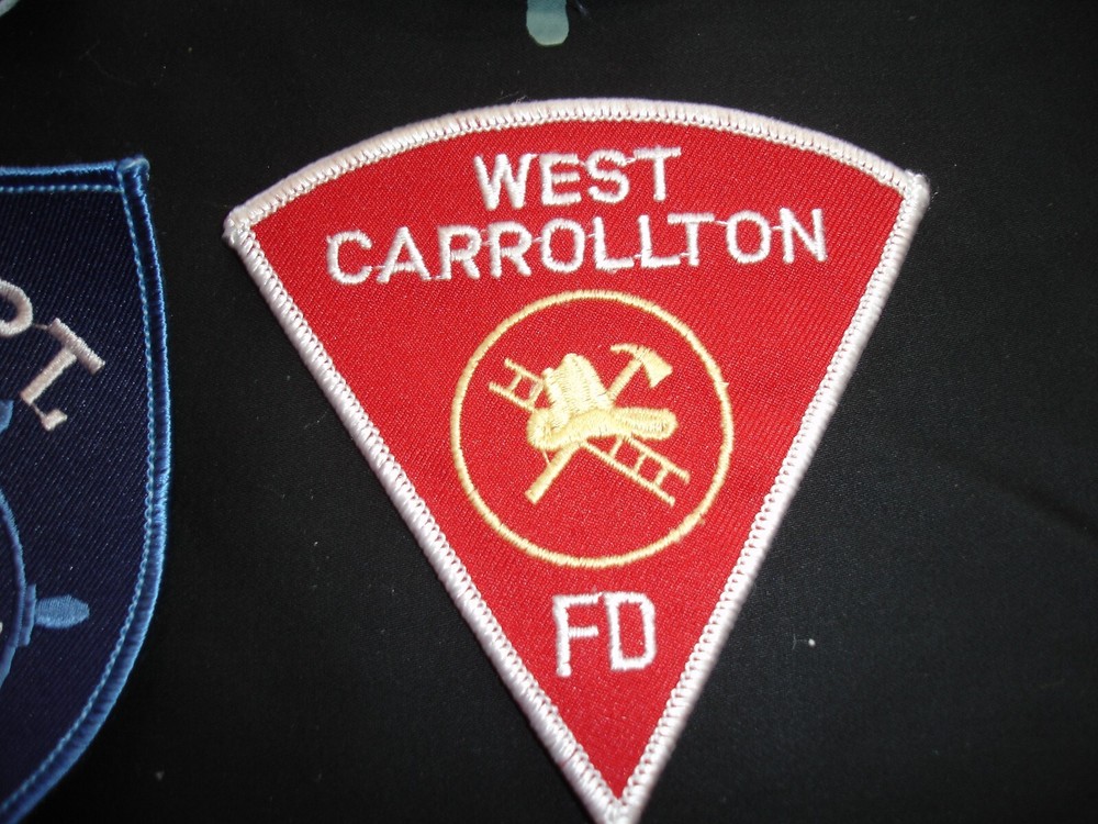 firefighting rescue fire department vintage patch set