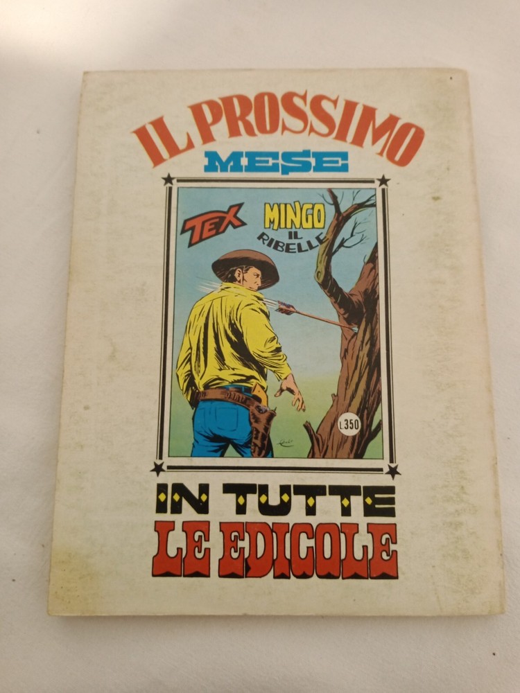 Tex manhunt number 83 lire 350