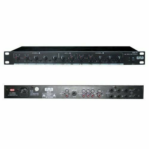 EMB PRO EBX79 | 3 WAY CROSSOVER + SUB WOOFER ControL