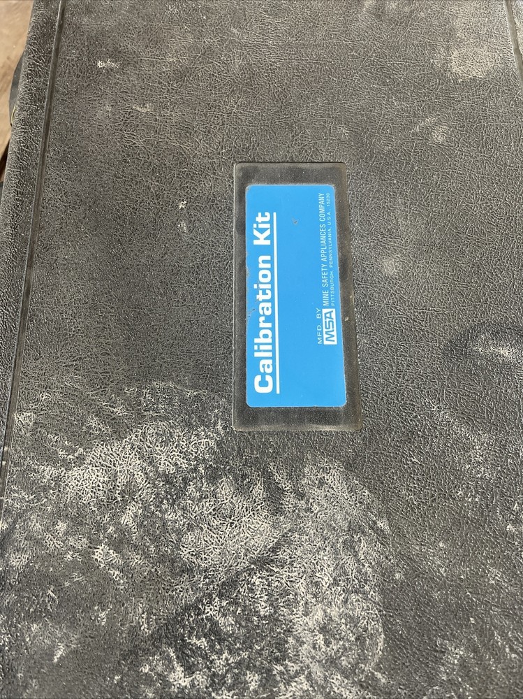 MSA Calibration Test Check Kit With Gas Cylinders (C10A)