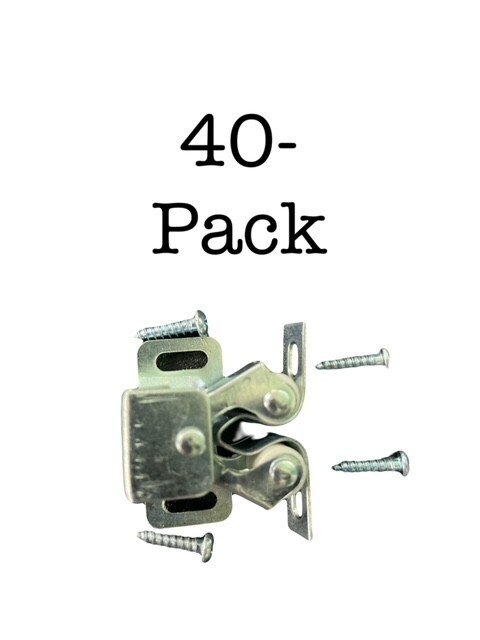 CABINET CATCH (40 PACK) Double Roller Kitchen  FREE SHIPPING