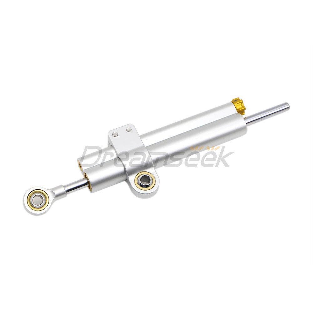 Motorcycle Steering Damper Linear Stabilizer Universal BMW Yamaha Safety Control